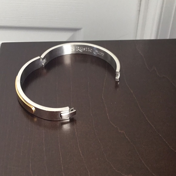 Engraved rustic cuff - Picture 2 of 2